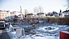 Utsikt mot et av tre byggefelt i Harbitzalleen.