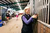 De siste årene har Birgit Farstad Larsen tatt opp igjen ridehobbyen, og hun rir ved ridesentre i Oslo to ganger i uken. Foto: Ragnhild Heggheim Fagerheim/Cowi