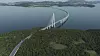 Med en lengde på fem kilometer kan denne bruen over Bjørnafjorden, som er en sentral del av Hordfast-planene, bli verdens lengste flytebru.