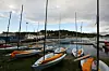 Flying Start låner ut disse jollene, fra den engelske produsenten Racing Sailboats, til foreningers og grupper som ønsker å lære barn å seile.