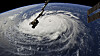 Orkanen Florence fotografert fra den internasjonale romstasjonen ISS.