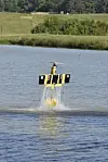 Propellen drives av en elmotor som går på batteri. Foto: North Carolina State University/ Teledyne Technologies