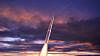 En grafisk fremstilling av Sentinel-missilet LGM-35, som er en del av USAs pågående atomvåpenoppgradering. Sentinel-programmet skal erstatte Minuteman III-missilene, som siden 1970 har vært plassert i siloer spredt over USA.