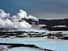 KRAFTVERK: På Island kommer jordvarmen opp til overflaten, slik at det er lettere og billigere å utnytte den geotermiske energien.