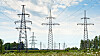 Power lines over railway