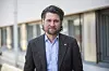 Statssekretær i Næringsdepartementet, Vegard Grøslie Wennesland (Ap), kan ikke gi noen løfter til norsk solcellenæring, verken på vegne av regjeringen eller EU. Foto: NFD
