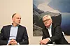 Eric Staurset (t.v.) har ledet Alstom i Norge fram til GE formelt overtok det franske selskapets energi- og kraftnettenhet 2. november. Hans Enocson mener GE og Alstom utfyller hverandre i Europa og Norden.