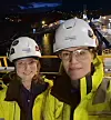 Nye surveyorer i DNV jobber «skulder til skulder» med erfarne kolleger. Foto: DNV