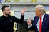 Det ble ampert og ingen mineralavtale da Ukrainas president Volodymyr Zelenskyj (t.v.) og USAs president Donald Trump møttes i Det hvite hus i februar, men nå skal de være nærmere enighet.