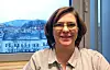 Inn i kulden: Viseadm. direktør i Thin Film, Jennifer Ernst, hadde nettopp ankommet Norge fra California da vi snakke med henne om den store ordren de har fått på merker til varesikring.