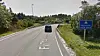På fylkesvei 714 på Frøya er det omtrent 300 meter vei mellom rundkjøringen og tunnelportalen.