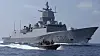 KNM Fridtjof Nansen beskyttet sivilt skip mot pirater i Adenbukta i 2009-2010.