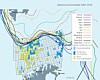 Iskant: Kartet viser hvor langt isen beveger seg gjennom årets 12 måneder. Oversikten er basert på meteorologiske data fra de siste 30 årene. Flere av blokkene Olje- og energidepartementet foreslår ligger innenfor denne sonen store deler av året, noe som bekymrer miljøvernere og sikkerhetseksperter. Kilder: Oljedirektoratet og Polarinstituttet