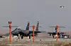 Amerikansk F-15E Strike Eagle-kampfly etter landing på en ikke navngitt flybase i Midtøsten i januar i år. Foto: U.S. Air Force photo by Senior Airman Jared Brewer