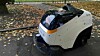 Fredag morgen testes den autonome feiemaskinen for første gang på Olaf Ryes plass i Oslo.