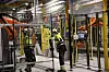 Den helautomatiserte fabrikken til Nel på Herøya har ved oppstart kapasitet på 500 MW elektrolysører med 30 ansatte i tre skift, fem dager i uka. Foto: Tore Stensvold