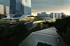 I tillegg til boliger, handelsområder og næringsliv, skal det også bygges åpne områder rundt Kingdom Tower.