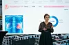 LØSER STORT PROBLEM: Her fra DNB NXT 2024, hvor Anette Weyergang og Rab Diagnostics vant pitchekonkurransen «100 pitches». Foto: DNB/Innovasjon Norge