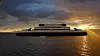 De to nye hydrogenfergene til rv. 80 Bodø-Moskenes-Værøy-Røst skal drives med hydrogen, brenselceller og batterier med biodiesel som backup. Illustrasjon: Norwegian Ship Design TNSDC