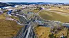 Det er store hull i NADAG-databasen fordi mange private bestillere enten ikke ønsker å levere fra seg data eller ikke har rutiner for dette, skriver artikkelforfatteren. Dronebilder fra skredområdet i Gjerdrum.