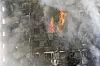 Det er usikkert om det ble montert brannsperrer i forbindelse med renoveringen av Grenfell Tower. Foto: NTB Scanpix