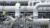 Reserverør som var ment til å bruke til Nord Stream 2-rørledningen skal i stedet brukes til utbygging av en flytende gassterminal. Bildet er fra det ubrukte Nord Stream 2-landanlegget i Lubmin i Tyskland.