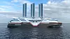 Seil og solceller kan bidra med 10-13 prosent energi for framdrift. Foto: Vard