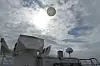 To ganger om dagen sendes det opp værballong fra en automatisk radiosondeslippcontainer fra Andøya. Det samme gjøres på Sola, Ekofisk, Ørlandet og Bodø. Foto: MET
