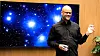 Vegard Rekaa er astronom og leder Solobservatoriet på Harestua. Dette blir hovedkvarteret til Nåva Space. Foto: Sindre Brække