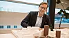 – Bransjen må bygge med røde tall, legge prosjekter på is og slanke kostnader der det går, sier administrerende direktør Mathis Grimstad, i Stor-Oslo Eiendom. Foto: Magnus Ross