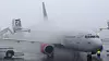 Slik avises passasjerfly før avgang i dag. Foto: Cornelius Poppe / NTB scanpix