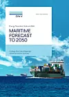 For åttende gang har DNV utarbeidet en rapport om hvordan skipsfarten kan avkarboniseres fram mot 2050, slik IMO har som mål. Maritime Forecast to 2050 inngår i DNVs serie Energy Transition Outlook Foto: DNV