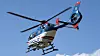 Politihelikopteret LN-OCP på en flygning i 2015. Søndag forlot det Gardermoen for siste gang og fløy til Bodø og Norsk luftfartsmuseum.