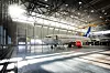 Dette er det eneste flyet som i dag frakter sårede ukrainere til Norge gjennom avtalen mellom SAS og Forsvaret. Flyet er at typen Boeing 737-700 og har eksistert i flere tiår. Foto: Eirik Helland Urke
