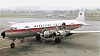 DC-6B-flyet LN-SUB fløy for Braathens SAFE i perioden 1962-1971. Nå er flyet straks på vei tilbake til Sola lufthavn der det skal stilles ut.