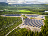 Furuseth Solkraftverk i Stor-Elvdal kommune med 7 MW kapasitet er det første norske solkraftverket i industriell skala.