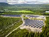 Furuseth Solkraftverk i Stor-Elvdal kommune med 7 MW kapasitet er det første norske solkraftverket i industriell skala.