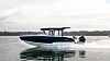 Hydrolift X-27 SUV er en 8,11 meter lang fritidsbåt med toppfart 65 knop. Havarikommisjonen tilrår Hydrolift å utbedre stabiliteten.
