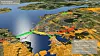 Ved hjelp av fargekoder vises de ulike landskapsområdene, sårbar natur og bebyggelse.