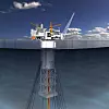 Spar-plattformen til Aasta Hansteen er under bygging ved Hyundai-verftet i Ulsan.