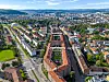 Energibrønnene er boret rundt Engelsborg. Både Professorløkka og Tøyenhus har fått omfattende skader. Foto: Arash A. Nejad