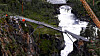 Fra 21. august blir det mulig å gå over den nye trappebrua som er bygd over mektige Vøringsfossen.