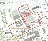 Citycons arkitekter ser for seg et omtåde for rekreasjon, et boligområde og et åpent torg.