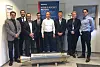 Prosjektgruppa, fra venstre: Jean-Noël Caruana (ESA), Adrien Boiron (Nammo), Lennart Solli (Nammo), Tobias Mayer (ESA), Wenzel Schoroth (ESA), Terje Vesterås (Nammo), Dag-Ottar Huseby (Nammo), Jørgen Bru (ESA). Foto: Nammo