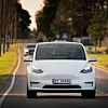 Vi tok med Tesla Model Y på langtur. Her fra Ekeberg i Oslo.