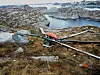 Hovedrotoren løsnet fra Turøy-helikopteret og landet flere hundre meter unna flykroppen.