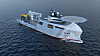 Vard har designet et nullutslipps ankerhåndteringsfartøy, Vard 2 18, som kan egne seg som et ammoniakkdrevet installasjonsskip for havvind.