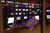 EGEN TV-STASJON: Liberty of the Seas har eget TV-kontrolrom for underholdning om bord. Hver eneste lugar er ustyrt med flatskjerm.