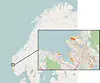 Fra ReCharge-rapporten: Utslipp fra skip i Bergen. AIS-data og informasjon om motorer og strømbehov i havn, viser hvilke havner og kaier som har størst utslipp fra skip som lager sin egen strøm med hjelpemotorer. Bilde: ReCharge-rapport