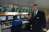 MED DRIFTSANSVARET: Maskinsjef Ståle Ludviksen styrer all kraftforsyning om bord. - Normalt klarer vi oss med to maskiner i drift ad gangen, fortller han.